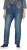 Ulla Popken Decorative Seam Stretch Fit Boyfriend Jeans Blue - Naisten farkut ja housut isot koot - 