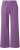 Ulla Popken Purple Fringed Hem Stretch Fit Jeans Lavender - Naisten farkut ja housut isot koot - 