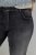 Ulla Popken Vintage Wash Jeggings Black - Leggingsit - Leggingsit isoissa koissa