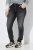 Ulla Popken Vintage Wash Jeggings Black - Leggingsit - Leggingsit isoissa koissa