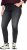 Ulla Popken Vintage Wash Jeggings Black - Naisten farkut ja housut isot koot - 
