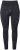 Ulla Popken Quick Drying Flower Print Leggings Black - Naisten farkut ja housut isot koot - 