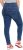Ulla Popken Drawstring Jeggings Blue - Naisten farkut ja housut isot koot - 