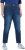 Ulla Popken Stretch Fit Mom Jeans Blue Denim - Naisten farkut ja housut isot koot - 