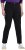 Ulla Popken Stretch Fit Boyfriend Jeans Black - Naisten farkut ja housut isot koot - 