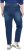 Ulla Popken Stretch Fit Boyfriend Jeans Blue - Naisten farkut ja housut isot koot - 