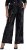 Ulla Popken Sequined Elastic Waist Pants Black - Naisten farkut ja housut isot koot - 