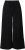 Ulla Popken Wide Leg Elastic Waist Glitter Pants Black - Naisten farkut ja housut isot koot - 
