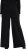 Ulla Popken Wide Leg Elastic Waist Glitter Pants Black - Naisten farkut ja housut isot koot - 