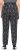 Ulla Popken Snake Print Elastic Waist Joggers Black - Naisten farkut ja housut isot koot - 