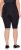 Ulla Popken Quick Drying Performance Shorts Black - Naisten farkut ja housut isot koot - 