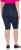Ulla Popken Quick Drying Performance Shorts Grey - Naisten farkut ja housut isot koot - 