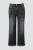 Ulla Popken Rivet Studded Stretch Fit Jeans Black - Naisten farkut ja housut isot koot - 