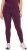 Ulla Popken Acid Wash Decorative Seam Leggings Purple - Naisten farkut ja housut isot koot - 