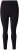 Ulla Popken Quick Drying Botanical Print Sport Leggings Black - Naisten farkut ja housut isot koot - 