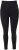 Ulla Popken Neon Seam Quick Drying Performance Leggings Black - Naisten farkut ja housut isot koot - 