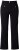 Ulla Popken Bengaline Elastic Waist Pants Black - Naisten farkut ja housut isot koot - 