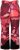 Ulla Popken Ski Pants Waterproof Velcro Closure Snow Gaiter Red - Naisten farkut ja housut isot koot - 