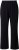 Ulla Popken Rose Wide Leg Stretch Waist Trousers Black - Naisten farkut ja housut isot koot - 