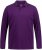 JP1880 Polo Shirt Long Sleeve Pique Purple - Pikeepaidat - Miesten isot pikeepaidat