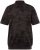 JP1880 Pique with All-over Print Polo Shirt TALL Black - TALL pikeepaidat - TALL-pikeepaidat pitkille miehille