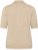 Kaffe Curve Lizzy Contrast Knitted Polo Feather Grey Melange - Pikeepaidat - 