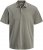 Jack & Jones Blaze Short Sleeve Polo Grey - Pikeepaidat - Miesten isot pikeepaidat