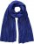 Ulla Popken Virgin Wool Cashmere Mix Scarf Deep Aqua - Naisten asusteet isot koot - 