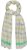 Ulla Popken Glitter Effect Scarf Lime - Asusteet - 
