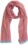 Ulla Popken Thin Stripe Color Contrast Scarf Salsa - Naisten asusteet isot koot - 