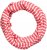 Ulla Popken Striped Infinity Scarf Light Pink - Naisten asusteet isot koot - 