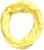 Ulla Popken Striped Infinity Scarf Lemon Yellow - Naisten asusteet isot koot - 