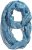 Ulla Popken Patterned Infinity Scarf Blue - Naisten asusteet isot koot - 