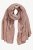 Ulla Popken Heather Knit Wool Blend Scarf Dark Pink - Asusteet - 
