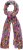Ulla Popken Pepper Print Scarf Coral - Asusteet - 