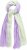 Ulla Popken Fringed Ombre Scarf Pistachio - Asusteet - 