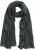 Ulla Popken Lightweight Scarf Olive Grey - Asusteet - 