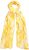 Ulla Popken Circle Print Scarf Yellow - Asusteet - 