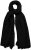 Ulla Popken Pleated Lightweight Scarf Navy - Asusteet - 