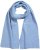 Ulla Popken Ribbed Knit Scarf Blue - Asusteet - 