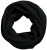 Ulla Popken Knit Infinity Scarf Black - Asusteet - 