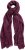 Ulla Popken Silk Scarf Aubergine - Naisten asusteet isot koot - 