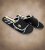 D555 DRAKE Slippers With Velcro Fastening Black - Miesten Kengät 40-52 - 