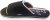 D555 DRAKE Slippers With Velcro Fastening Black - Miesten Kengät 40-52 - 