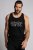 JP1880 AC/DC Graphic Comfort Fit Band Tank Top Black - T-paidat - Isot T-paidat 2XL – 14XL