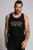JP1880 AC/DC Graphic Comfort Fit Band Tank Top Black - T-paidat - Isot T-paidat 2XL – 14XL