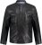 JP1880 Biker Style Leather Jacket Black - Takit - Miesten Takit, isot koot – 2XL – 12XL