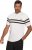  JP1880 Henley Tennis T-Shirt Snow White - Urheiluvaatteet & ulkoilu - Miesten urheiluvaatteet isot koot