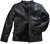 JP1880 Classic Biker Style Leather Jacket Black - Takit - Miesten Takit, isot koot – 2XL – 12XL