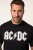 JP1880 AC/DC Classic Logo Band T-Shirt Black - T-paidat - Isot T-paidat 2XL – 14XL